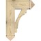 Ekena Millwork Merced Arts & Crafts Rough Sawn Bracket, Douglas Fir, 6"W x 20"D x 28"H BKT06X20X28MRC03RDF - alternate 2